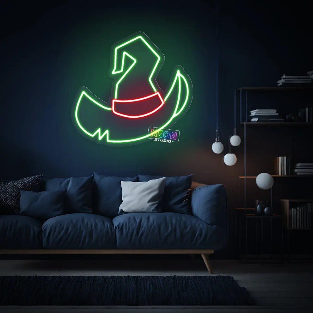 Wizard Hat neon sign