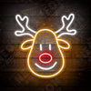 Happy Deer neonskylt